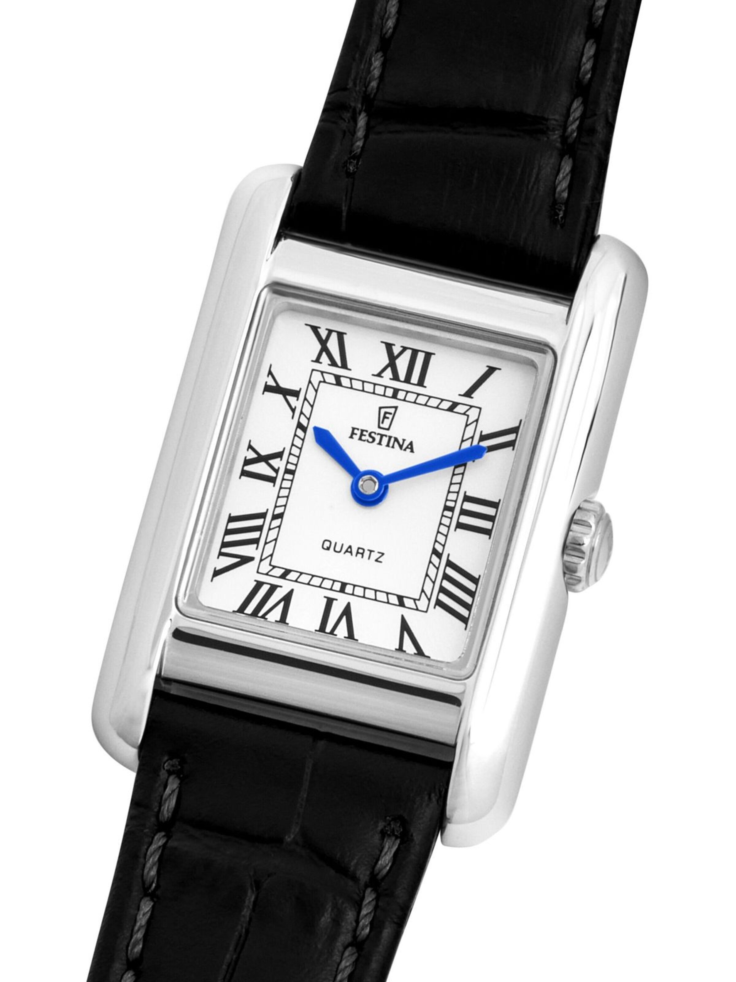 FESTINA Analoog horloge 'Watch On The Square' in Zwart