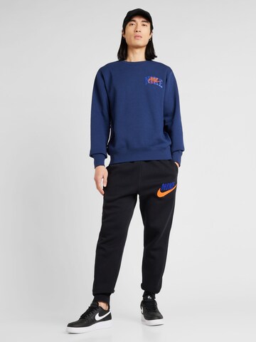Nike Sportswear Majica 'CLUB BB ARCH GX' | modra barva