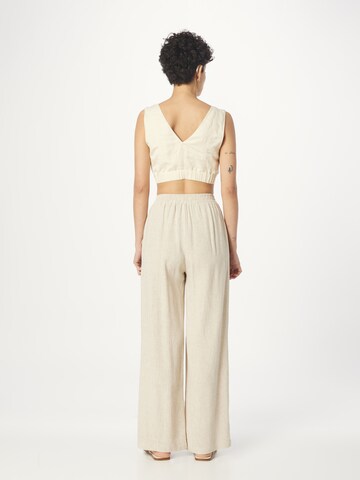 Rut & Circle Wide leg Pants 'JANINA' in Beige