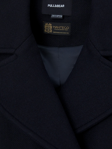 Pull&Bear Přechodný kabát – modrá