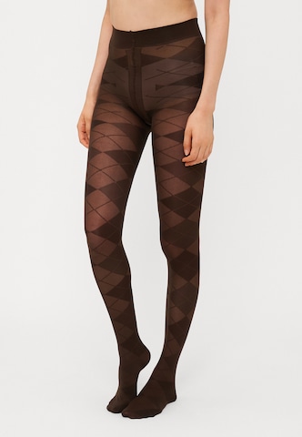 Swedish Stockings Тонкие колготки 'Rebecka' в Коричневый: спереди