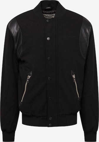 Colourful Rebel Between-Season Jacket in Black: front