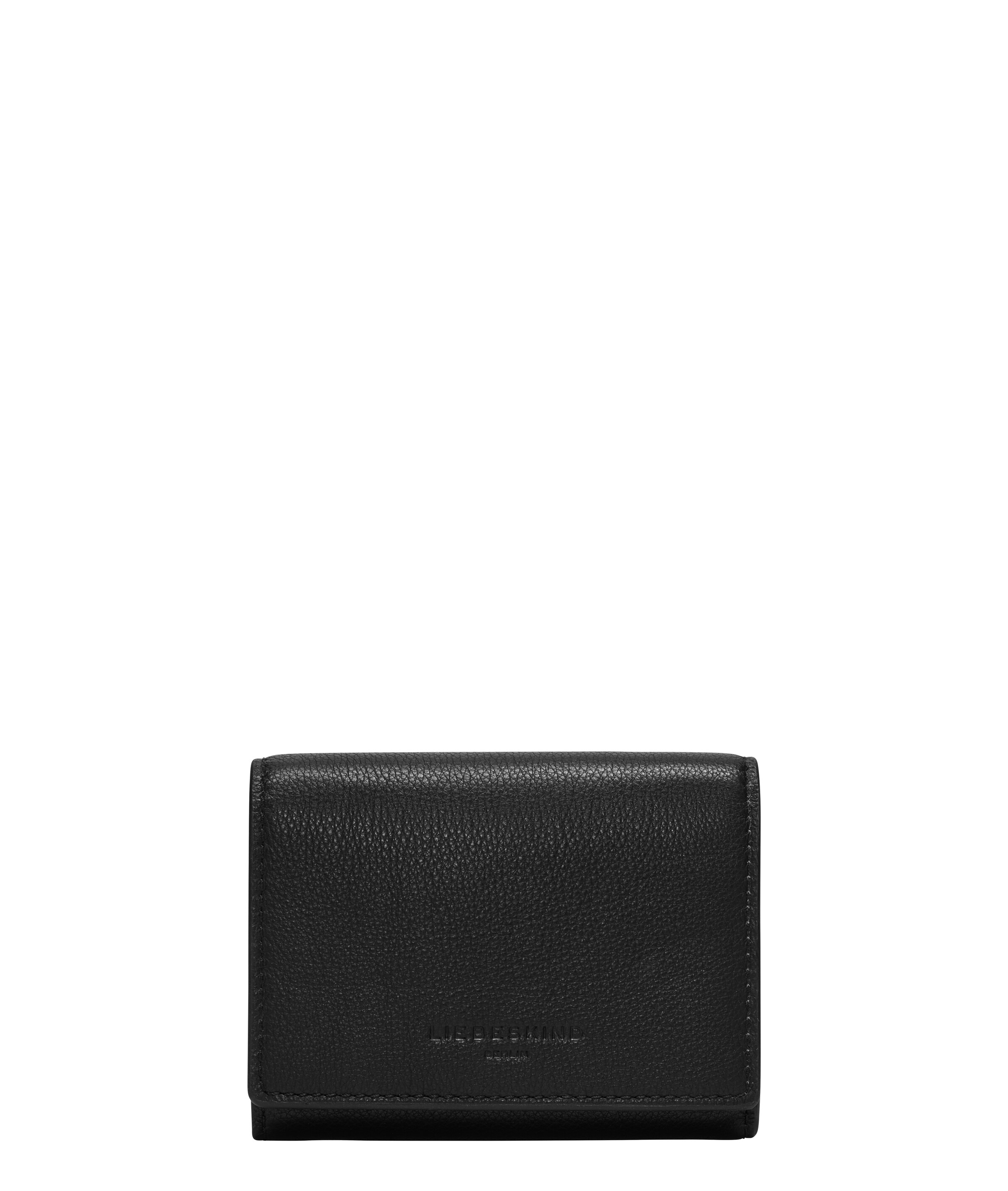 Liebeskind Berlin Portemonnee in Zwart: voorkant