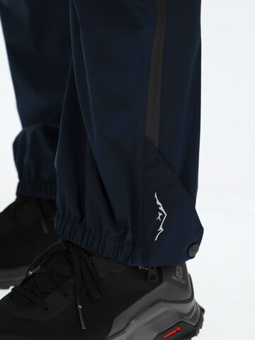 SWEDEMOUNT Regular Outdoorbroek 'Abisko' in Blauw