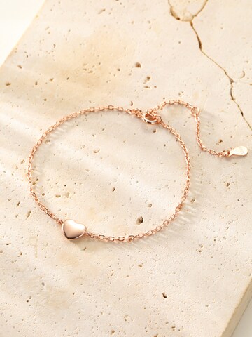 Braccialetto 'Love Heart' di Hey Happiness in oro