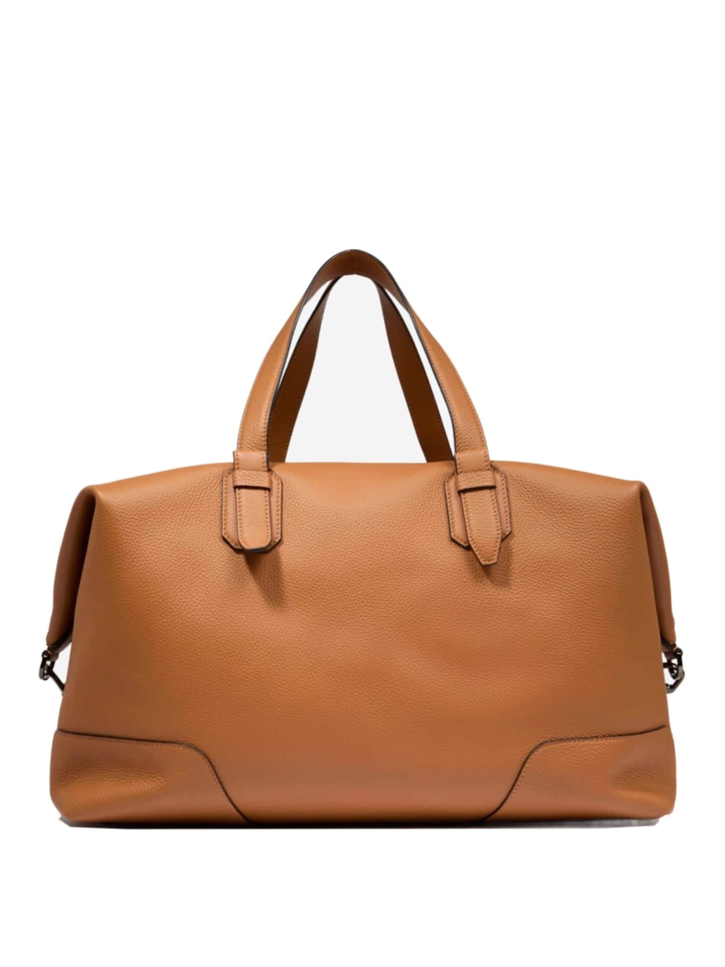 LancelRučna torbica 'Lancel Sac voyage Charlie Camel' - smeđa boja