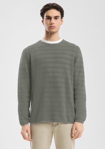 Pull-over QS en vert : devant