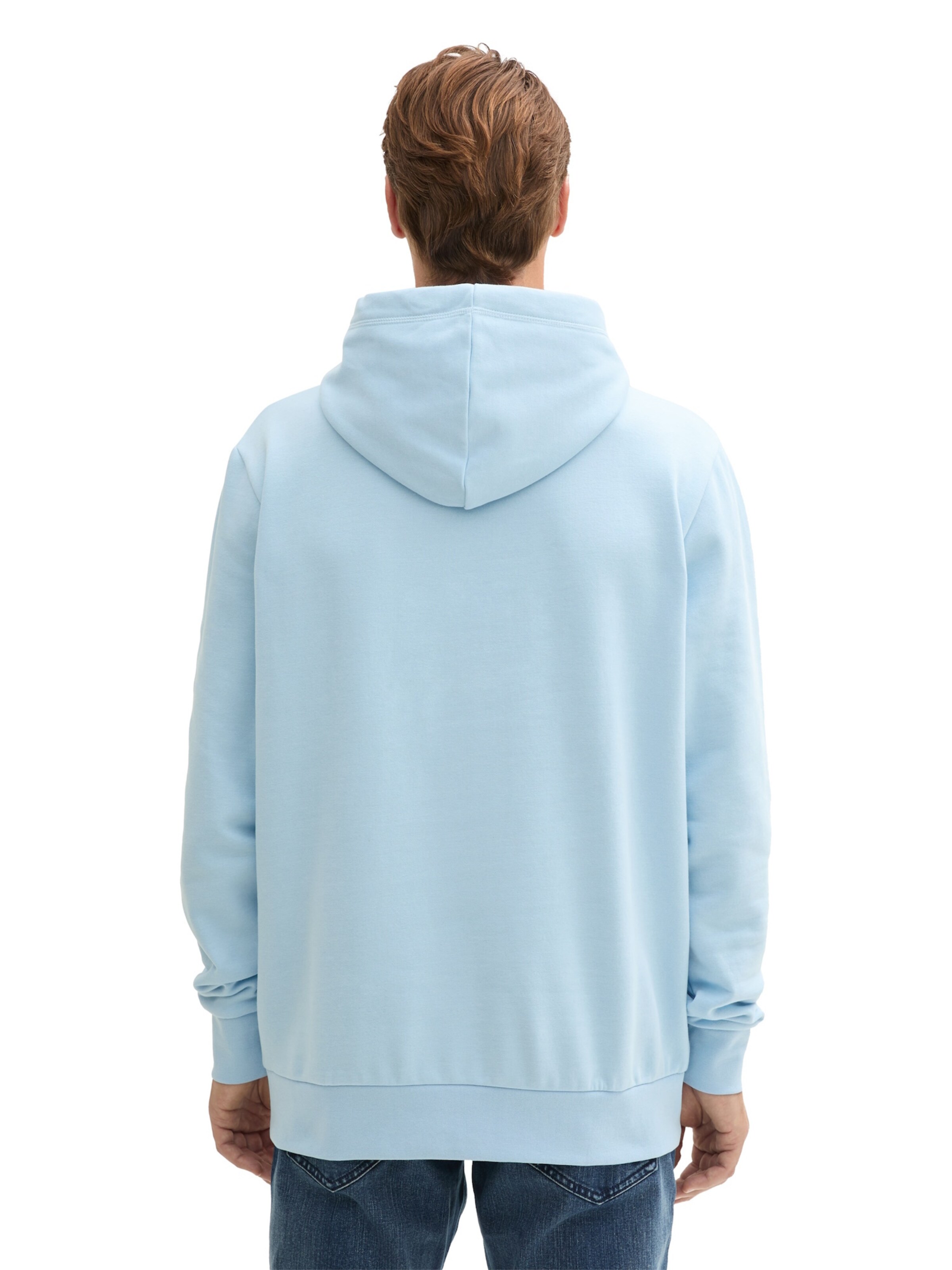 TOM TAILOR Sweatshirt in Blauw: voorkant