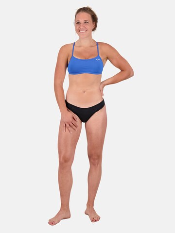 Bustier Hauts de bikini sport Nike Swim en bleu