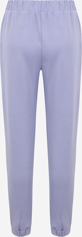 MSCH COPENHAGEN Zwężany krój Spodnie 'Ima' w kolorze fioletowy