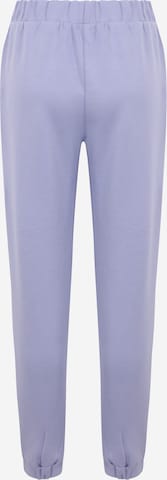 MSCH COPENHAGEN Tapered Pants 'Ima' in Purple