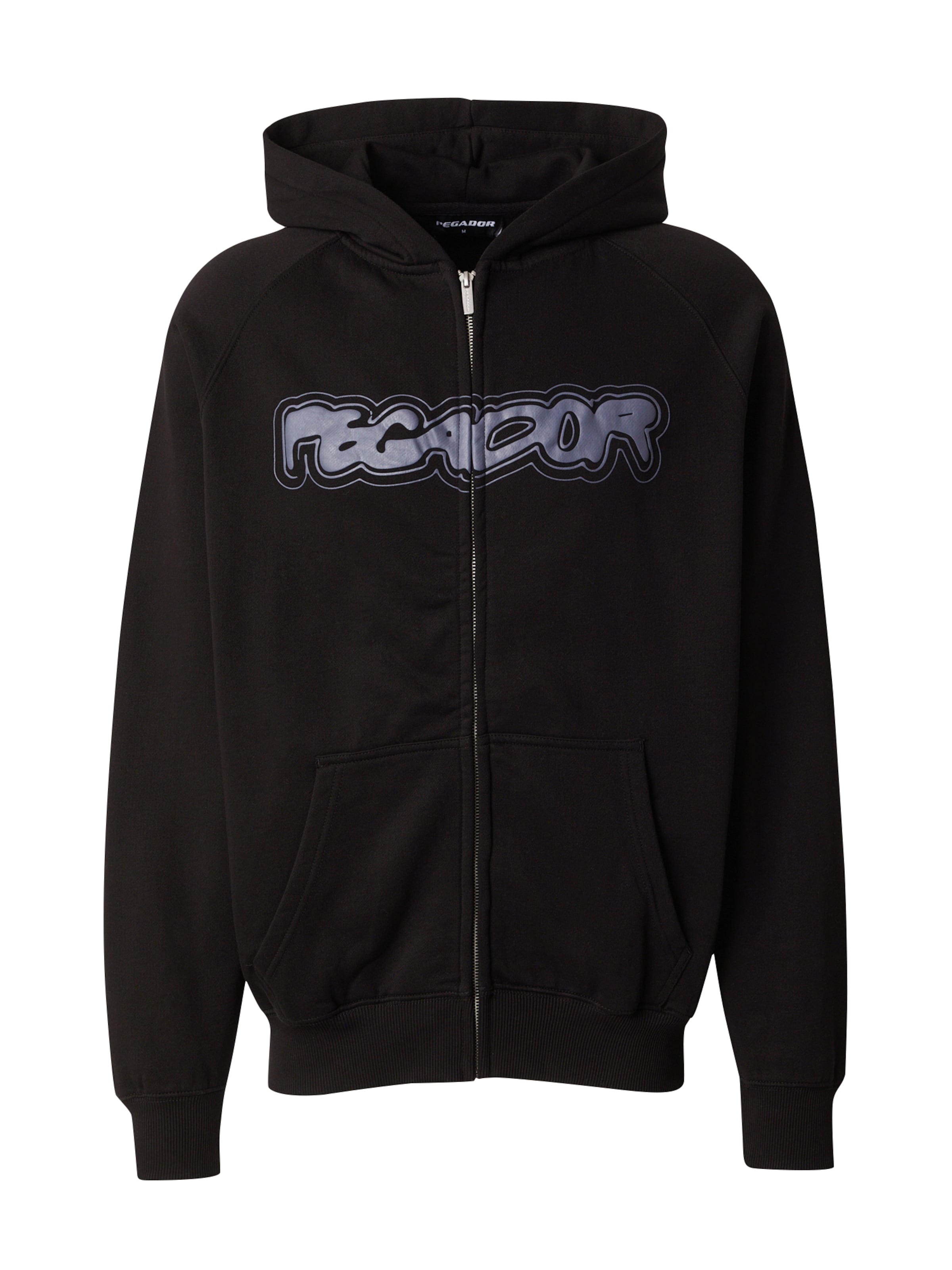 Pegador Sweat jacket 'Anclar' in Black: front