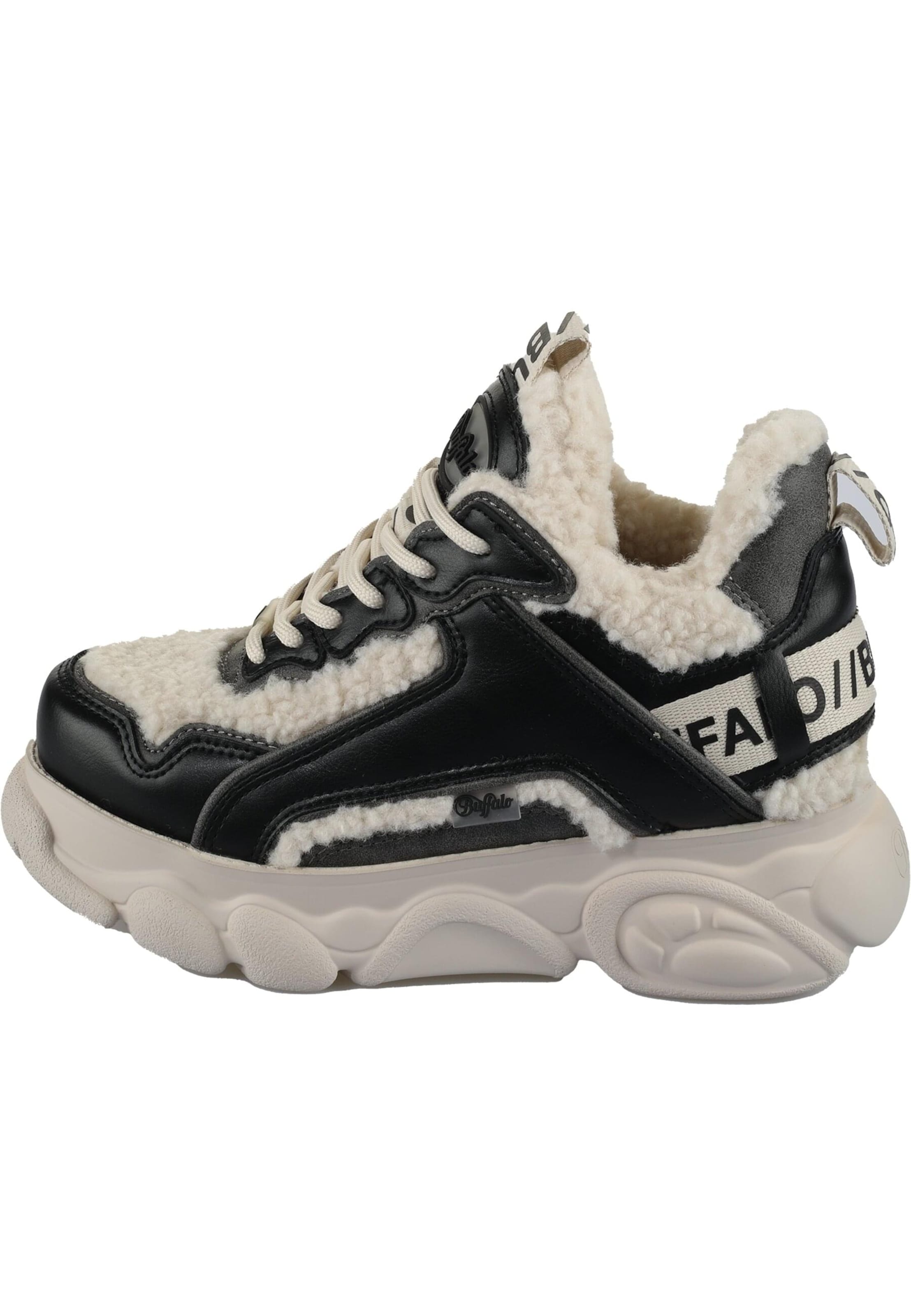 BUFFALO Nízke tenisky - Čierna: predná strana