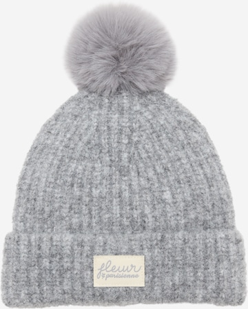 MANGO KIDS Beanie 'BERGEN' in Grey: front