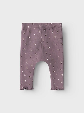 NAME IT Skinny Leggings 'NBFOLINNE' in Lila