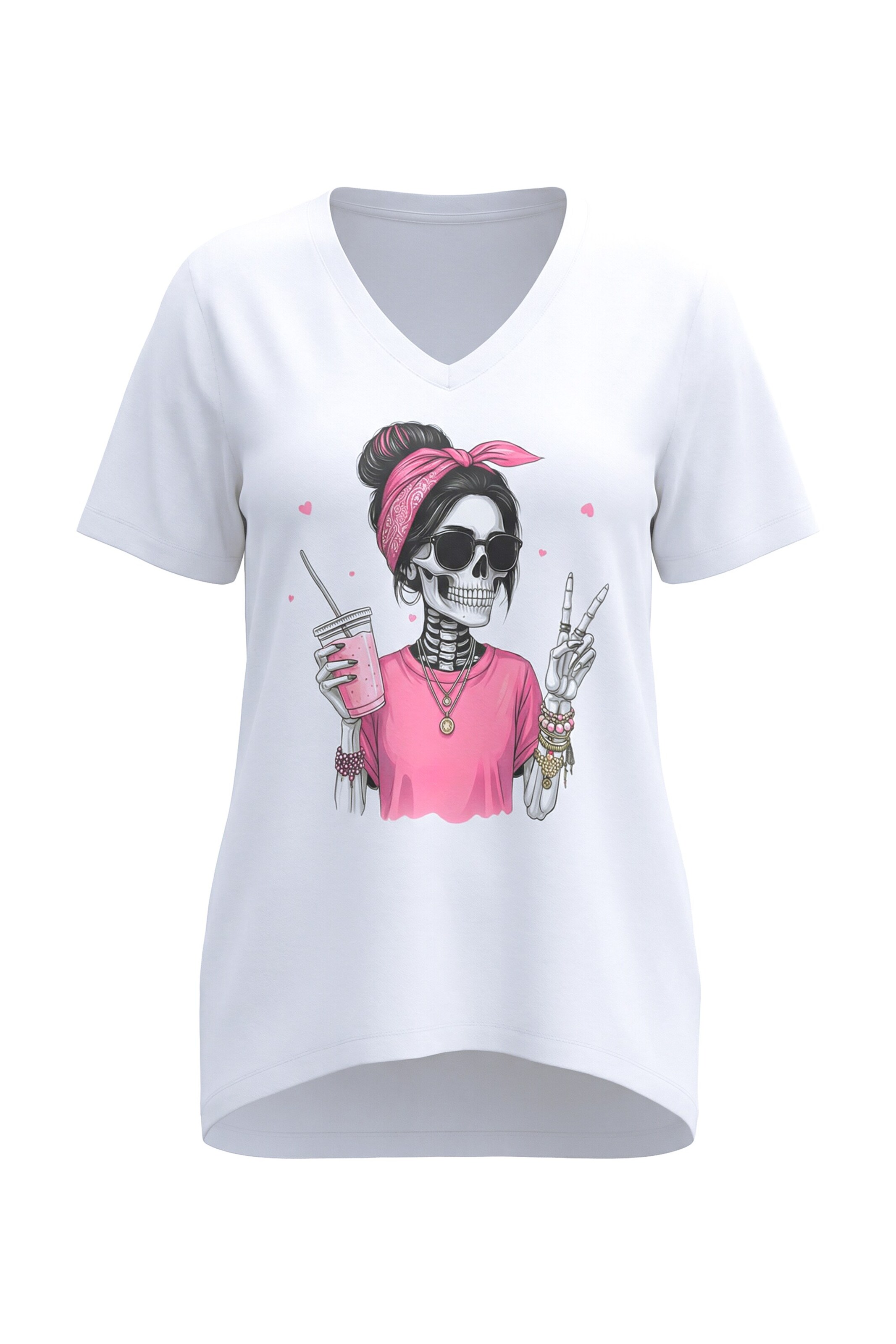 Angel of Style Shirt in White: front