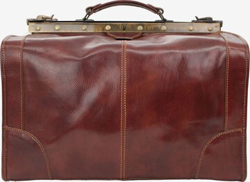 bupell Reisetasche 'Riziero' in Braun: Vorderseite