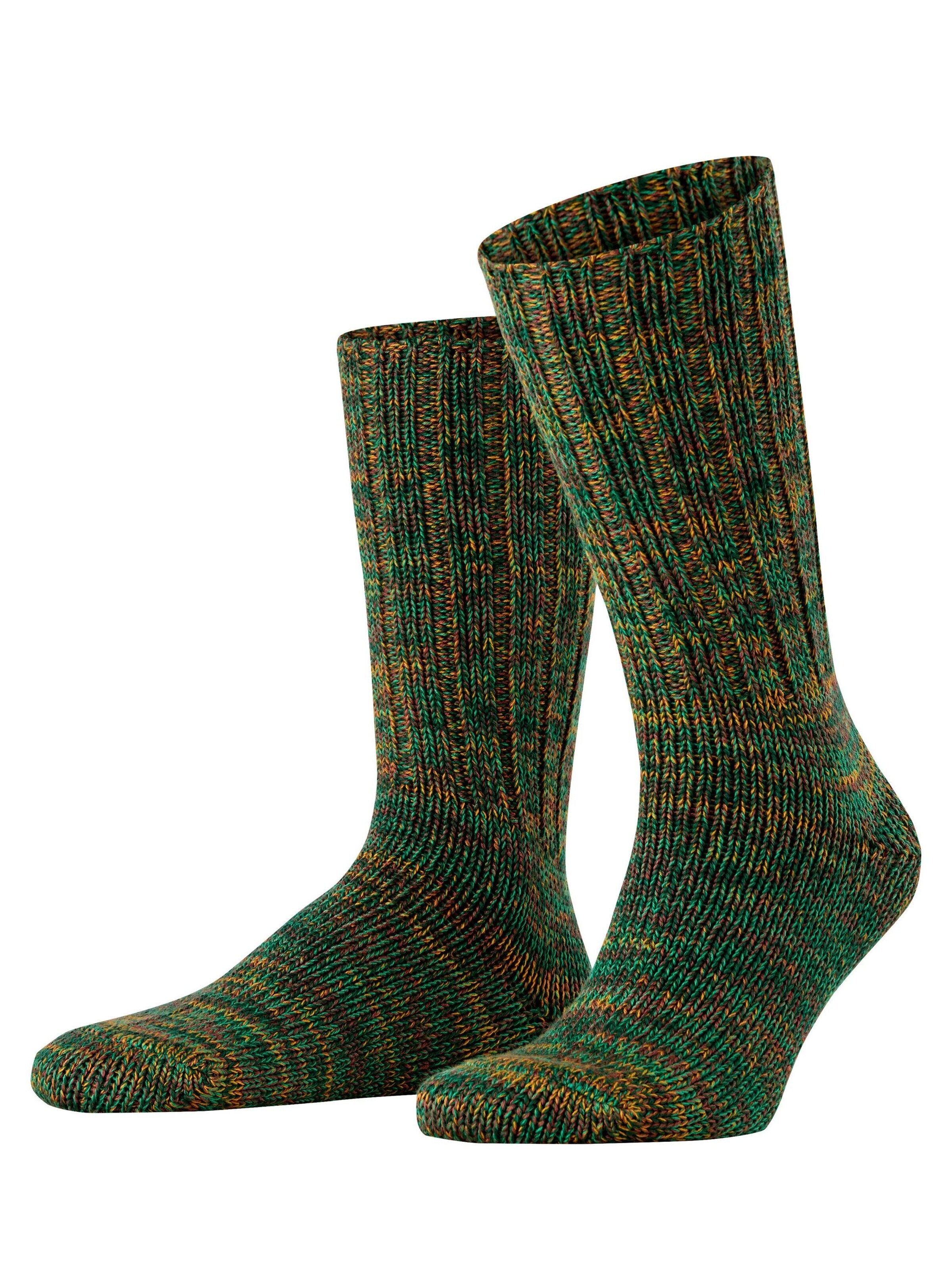 FALKE Socken 'Brooklyn'‌ in Grün: Vorderseite