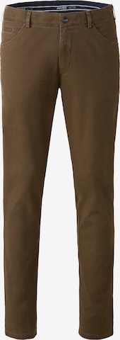 Pantalon chino 'Dublin 9-3009' MEYER en marron : devant