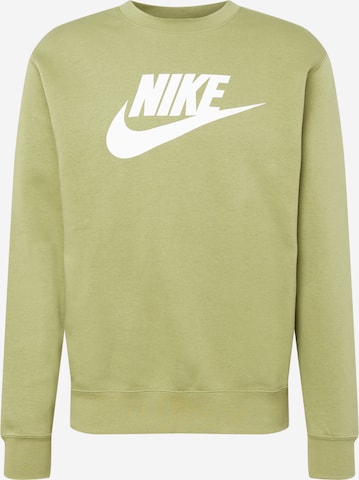 Nike Sportswear Sportsweatshirt in Groen: voorkant