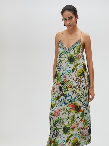 Robe Lola Casademunt en vert : devant