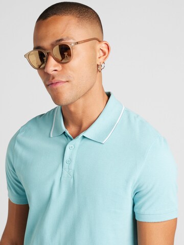 QS Shirt in Blauw