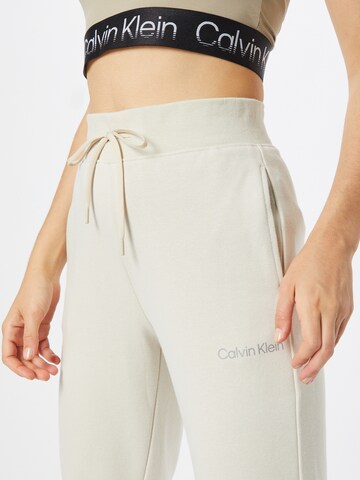 Calvin Klein Sport Tapered Παντελόνι σε μπεζ