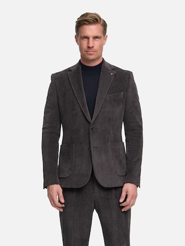 Zuitable Slim fit Suit Jacket 'DiNick AT' in Brown: front