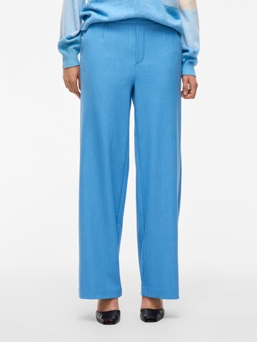 VILA Wide leg Broek 'VIVarone' in Blauw: voorkant