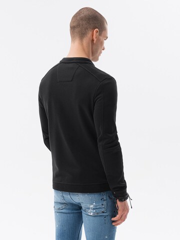 Ombre Sweat jacket 'B1071' in Black