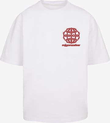 Maglietta 'Global Flame' di MJ Gonzales in bianco: frontale