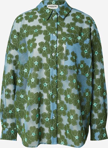 Camicia da donna di Essentiel Antwerp in verde: frontale