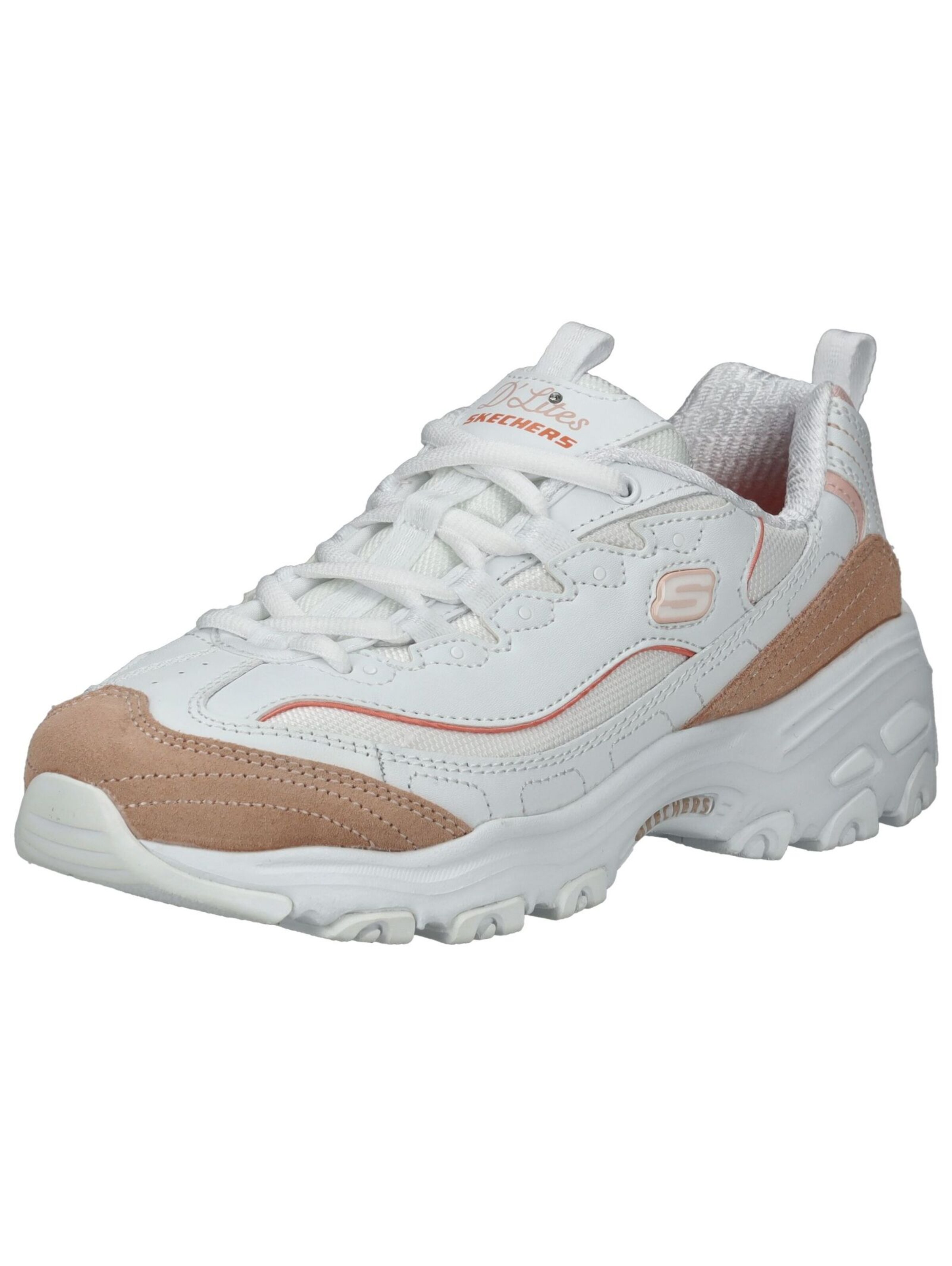 SKECHERS Sneaker 'D'Lites - New Heat' in Weiß: Vorderseite