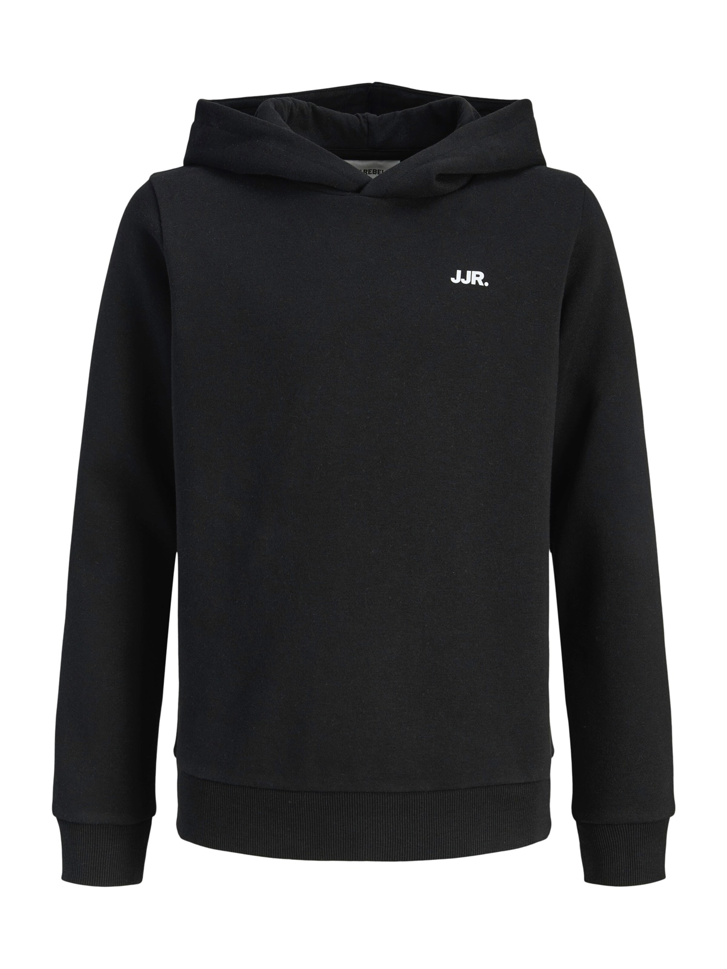 JJ Rebel - Sudadera en negro: frente
