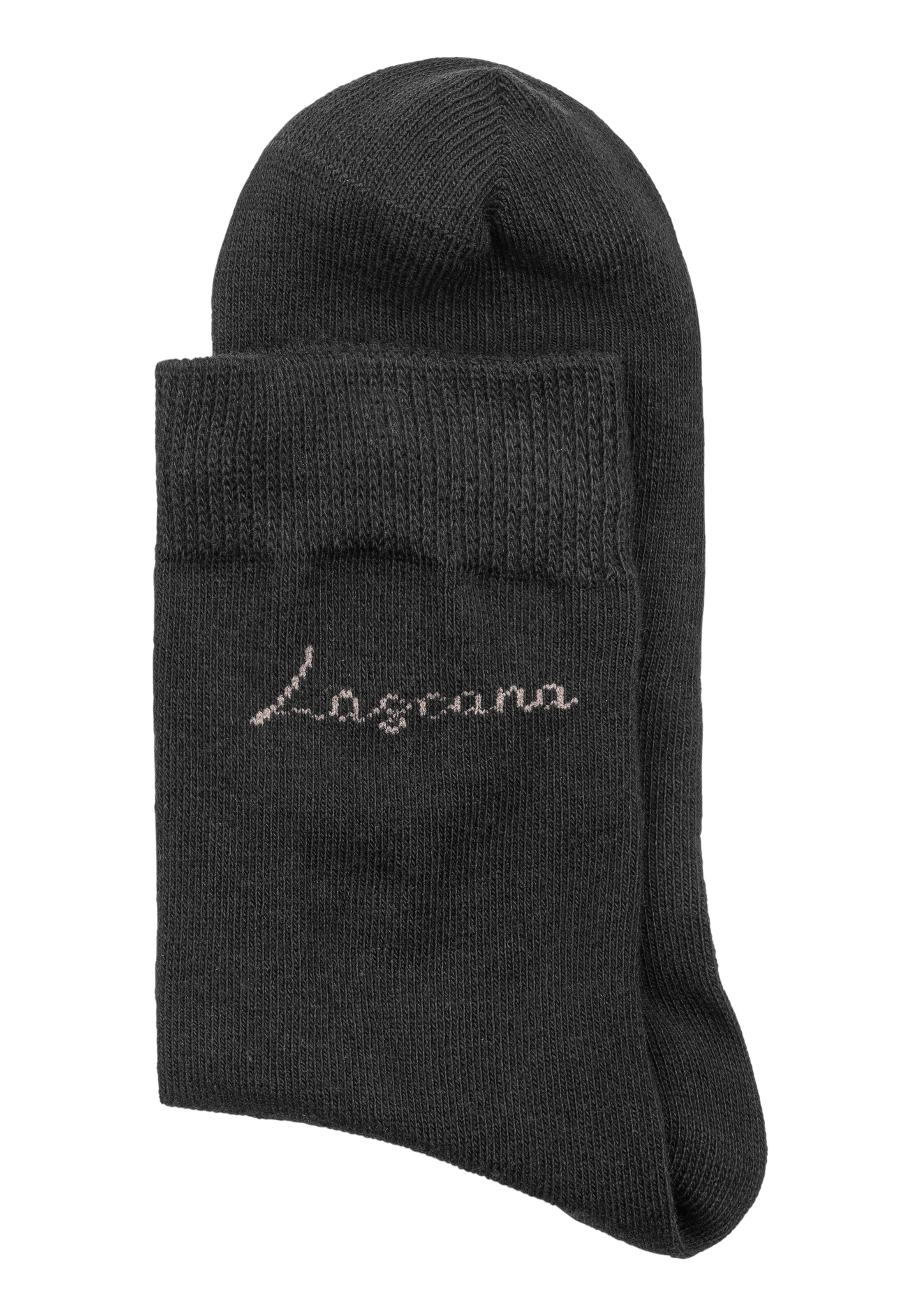 LASCANA Socken in Schwarz