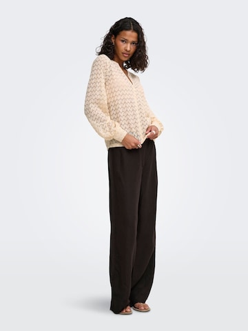 JDY - Pierna ancha Pantalón 'JDYLUCIA' en marrón
