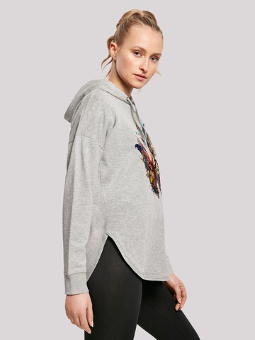 F4NT4STIC Sweatshirt 'Schmetterling' in Grey