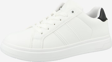 Calvin Klein Jeans - Sapatilhas 'MANHATTAN' em branco: frente