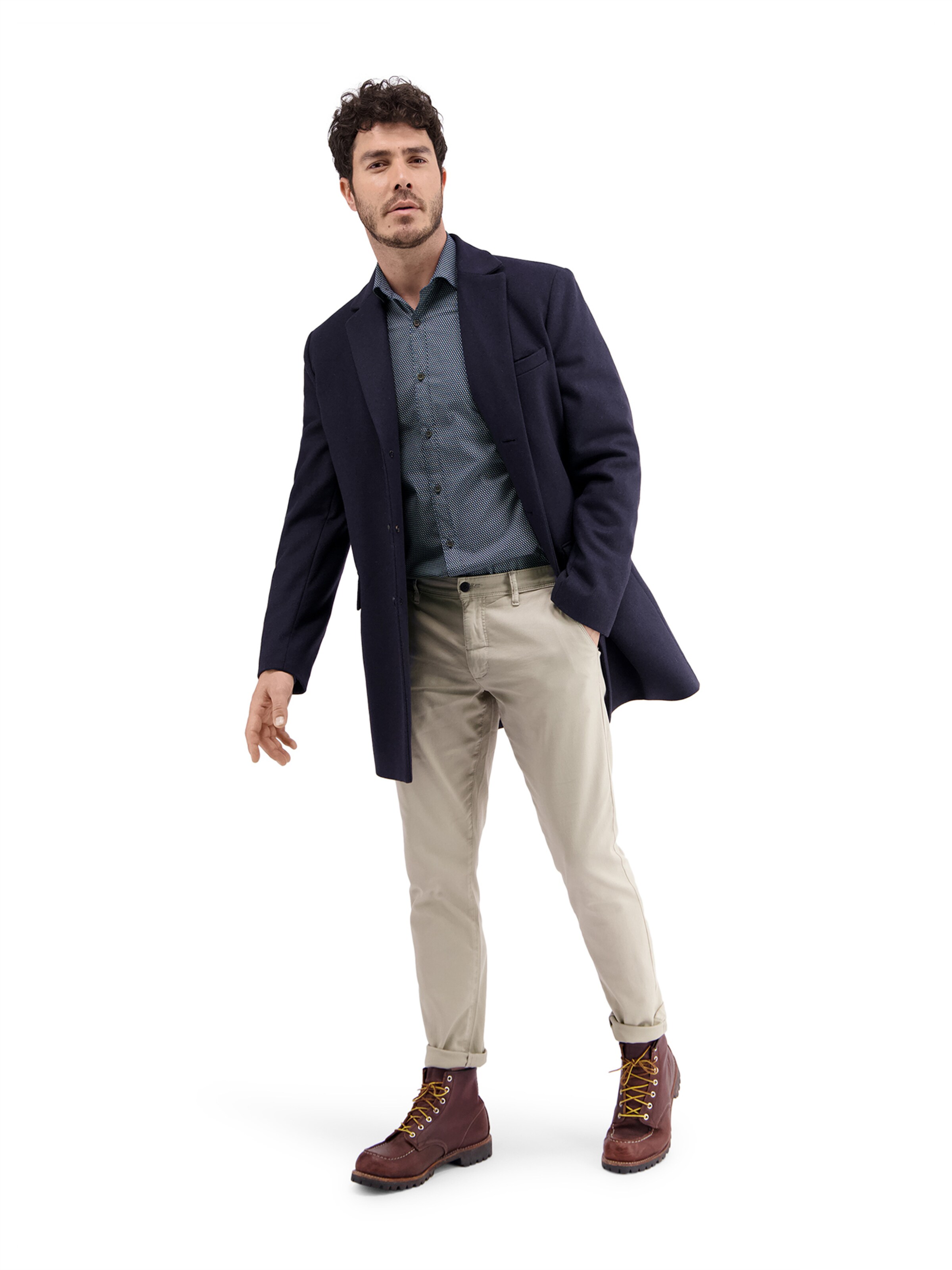 LERROS Regular Fit Hemd in Blau