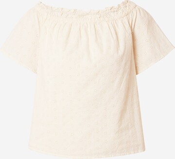 ONLY Blouse 'Sandy' in Beige: voorkant