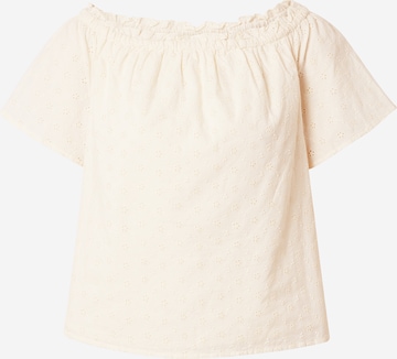 ONLY - Blusa 'Sandy' en beige: frente