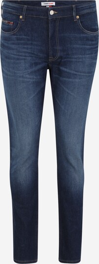 Jeans Tommy Jeans Plus pe albastru denim, Vizualizare produs