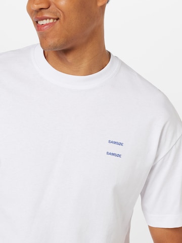 Samsøe Samsøe Тениска 'JOEL' в бяло