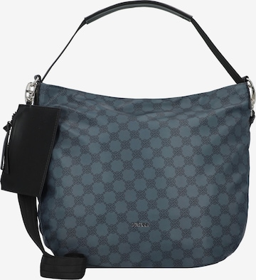 Picard Schultertasche 'Yeah' in Blau: Vorderseite