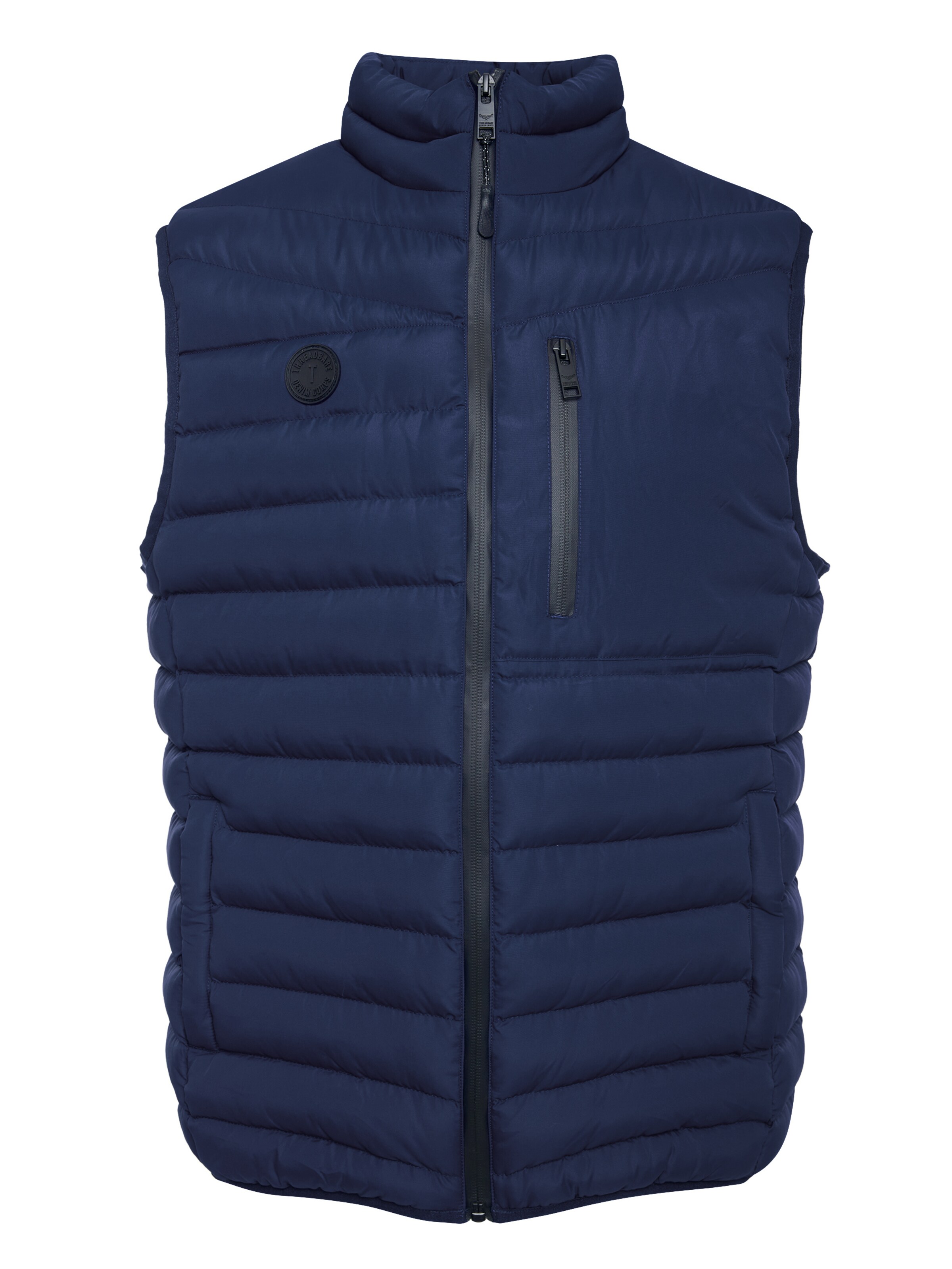 Threadbare Weste 'Hunnigan' in Blau: Vorderseite