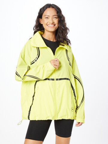 Veste de sport 'Truepace ' ADIDAS BY STELLA MCCARTNEY en jaune : devant