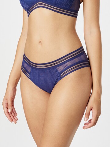 PASSIONATA Panty 'MAHATTAN' in Blue: front