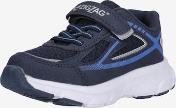 ZigZag Sneakers in Blue: front
