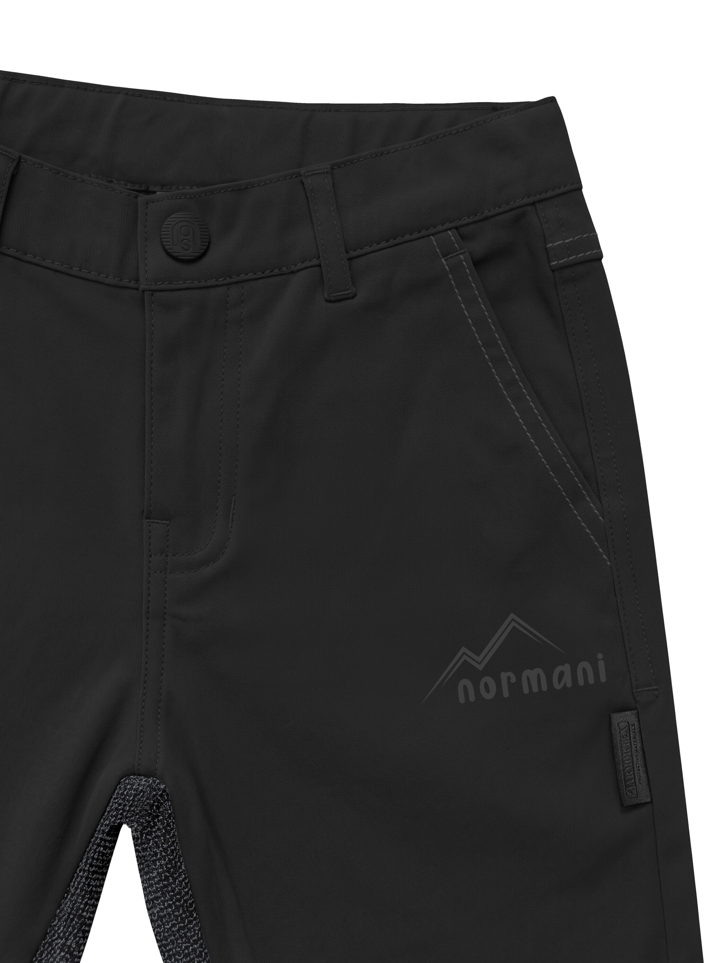 normani Regular Outdoor broek ' Didsbury ' in Zwart