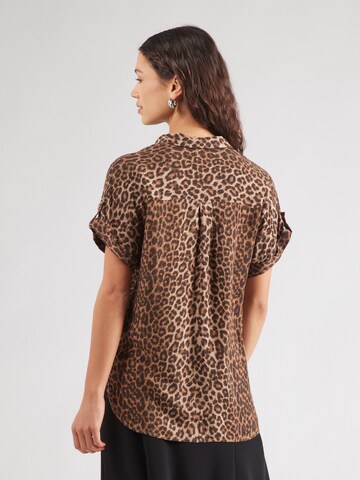 Chemisier 'VMBUMPY' VERO MODA en marron